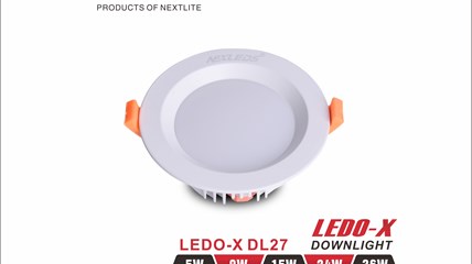 LEDO-X DL-27 5W//9W/15W/24W/36W Downlight