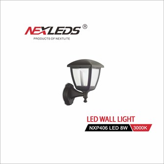 LED OUTDOOR LAMP NXP406-LED 8W 3000K