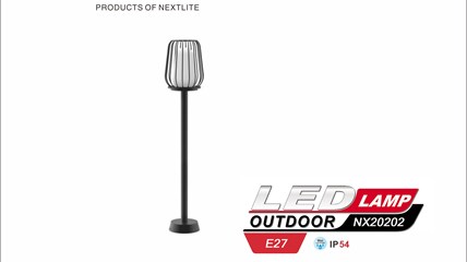LED OUTDOOR LAMP NX20202 E27