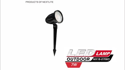 LED OUTDOOR LAMP NX18-0706D 7W 3000K