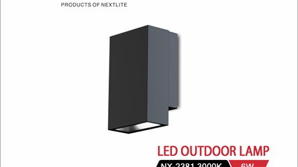 LED OUTDOOR LAMP NX-2381 6W