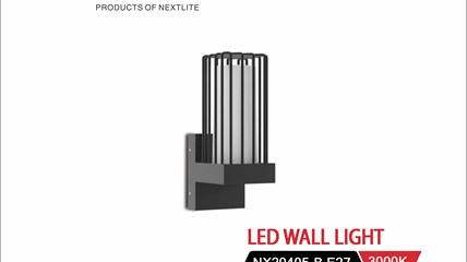 LED OUTDOOR LAMP NX20405 E27 3000K