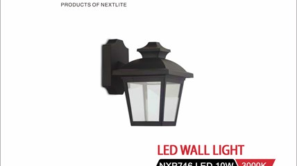 LED OUTDOOR LAMP NXP746-LED 10W 3000K
