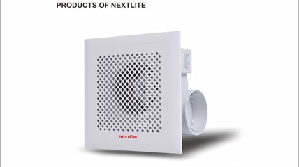 Square Ceiling Duct Exhaust Fan 8 Inch 