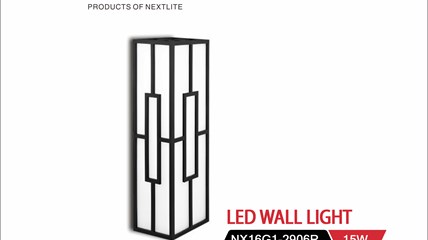 LED OUTDOOR LAMP NX16G1-2906R 3CCT