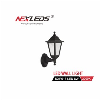 LED OUTDOOR LAMP NXP616-LED 8W 3000K