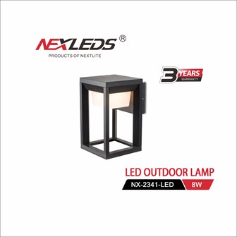 LED OUTDOOR LAMP NX-2341-LED 8W