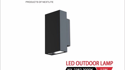 LED OUTDOOR LAMP NX-2382 11W