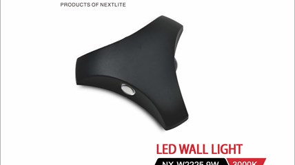 LED OUTDOOR LAMP NX-W2225 9W	