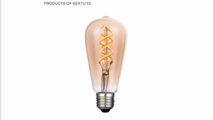 NX-ST64-4W-FLX Flexible LED Filament BULB