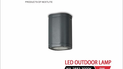 LED OUTDOOR LAMP NX-2883 9W
