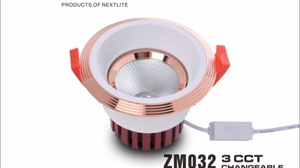 ZM032-3CCT 7W CHANGEABLE LED Downlight