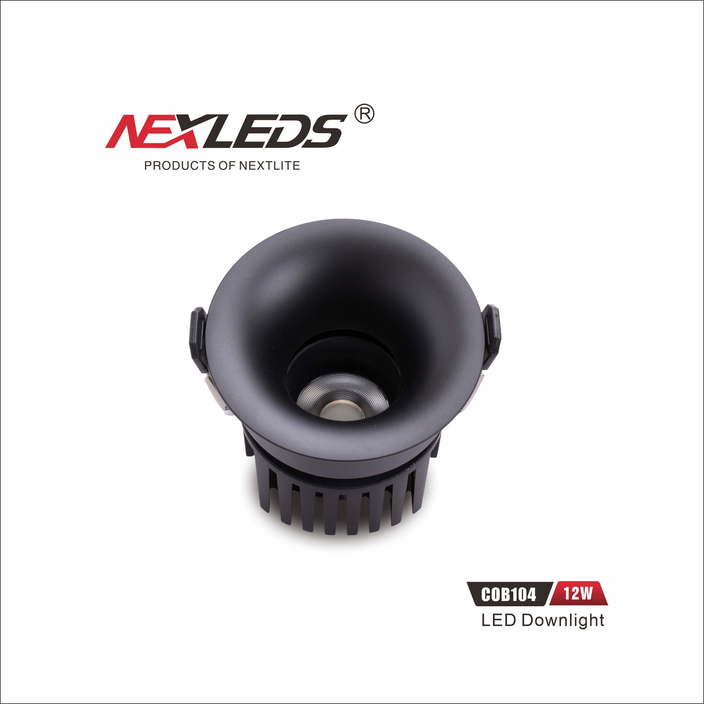 COB104 12W LED DOWNLIGHT 3CCT 