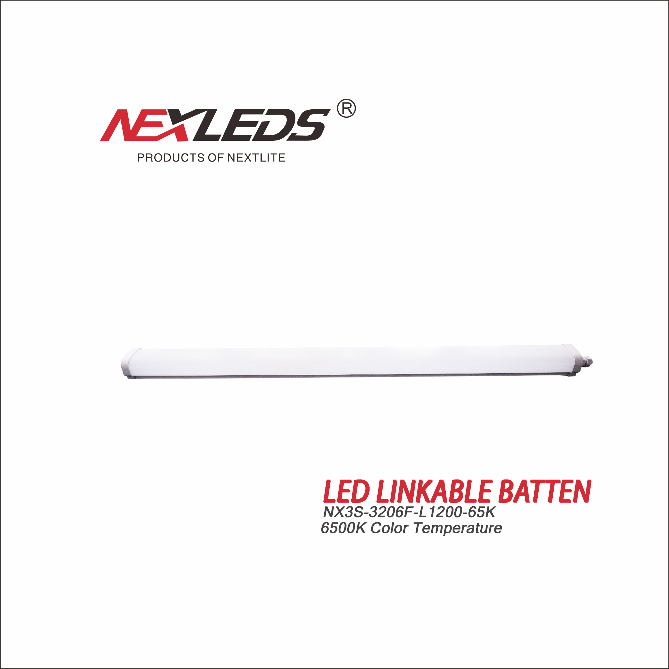 LED BATTEN NX3S 3206F L1200 60W IP65