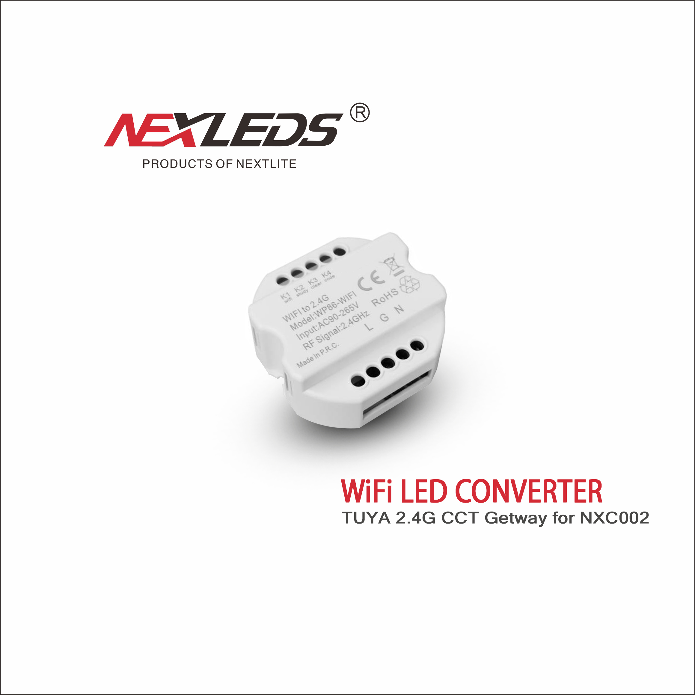 TUYA 2.4G CCT GETWAY FOR NXC002 WiFi LED CONVERTER
