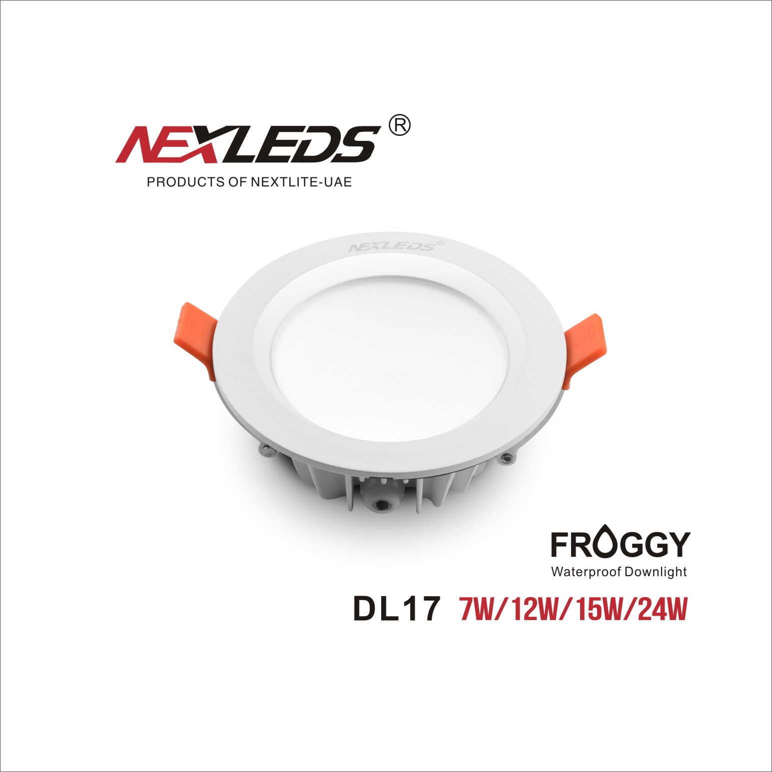 FROGGY DL17  7W / 12W / 15W / 24W DOWNLIGHT IP65