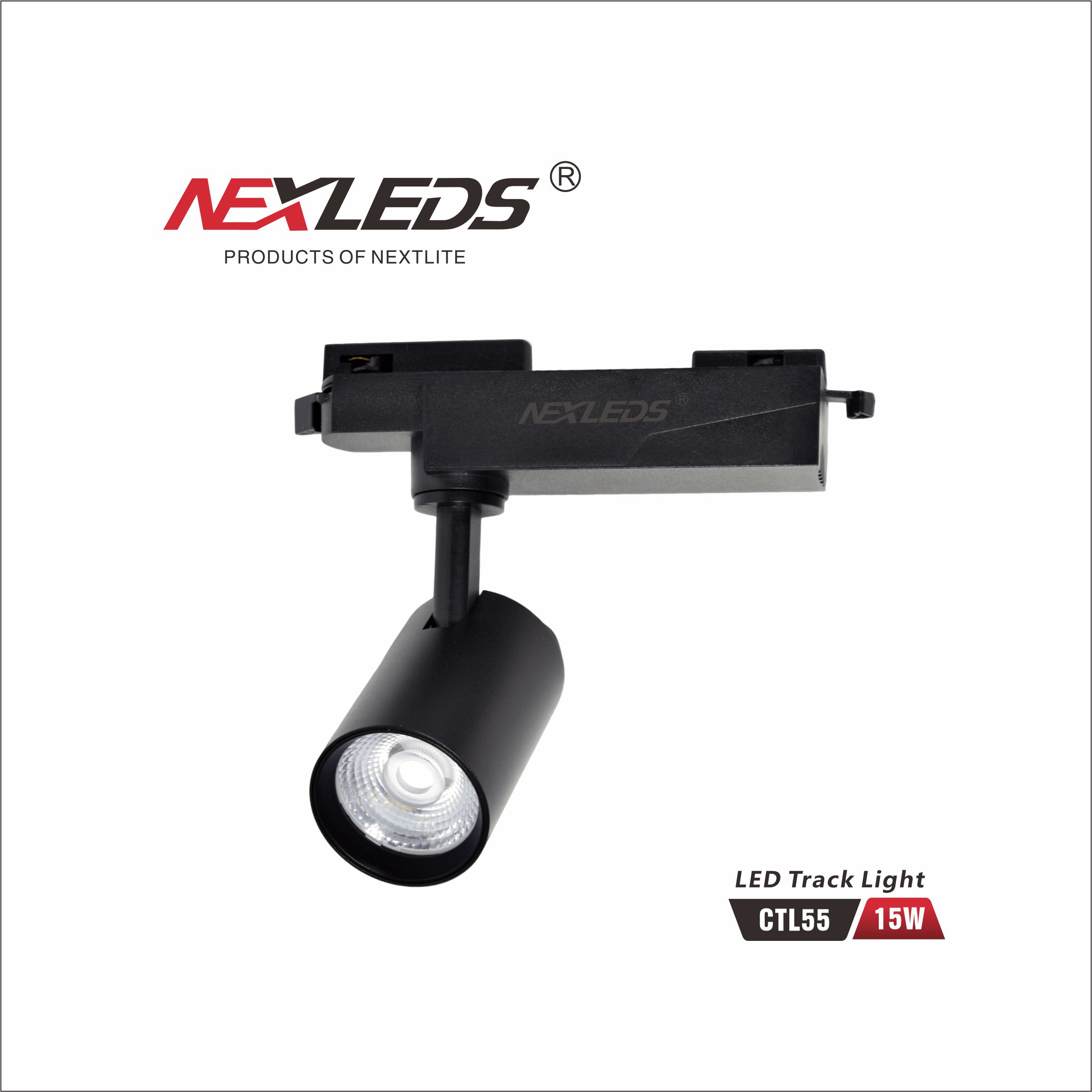 CTL55 15W LED TRACK LIGHT 3CCT