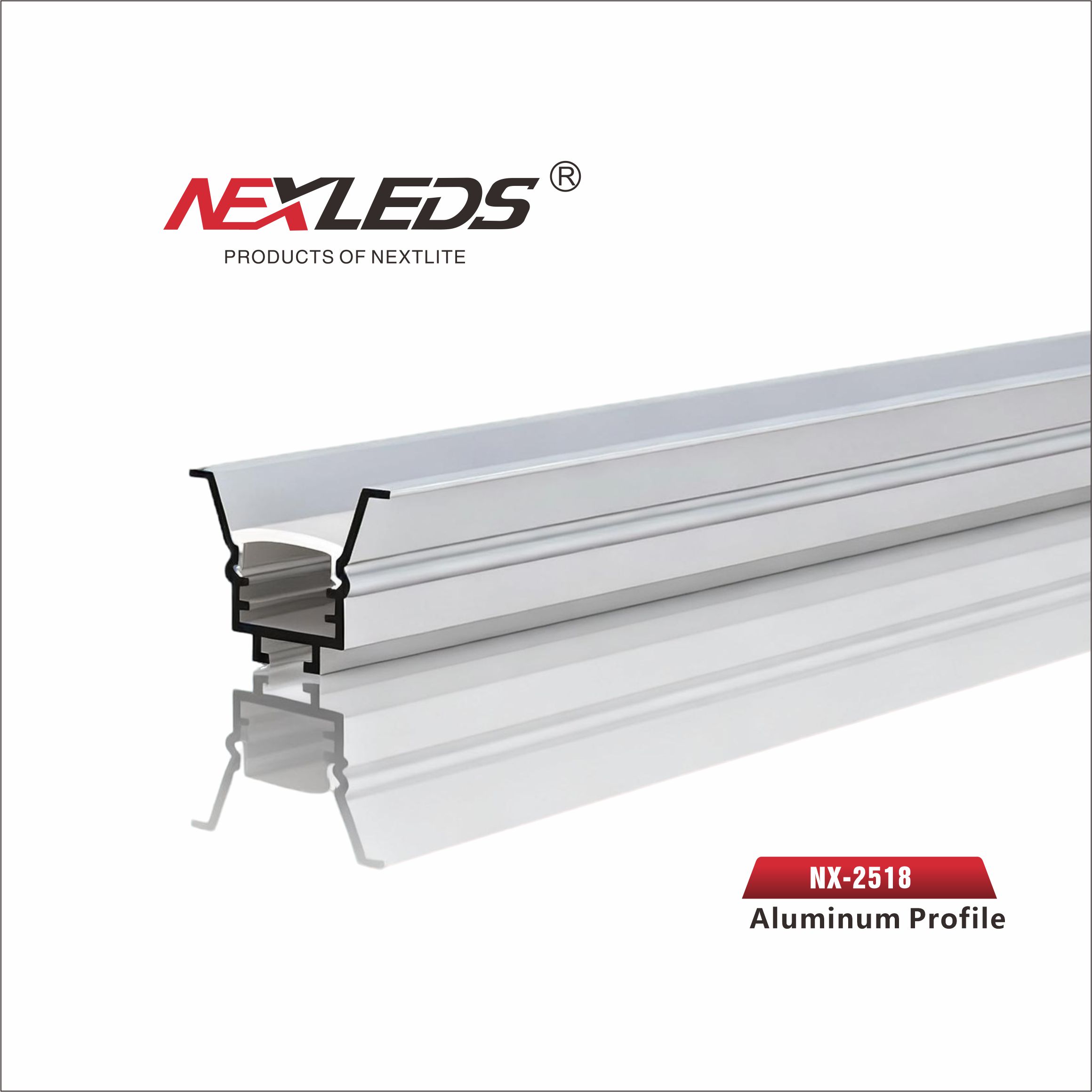NX-2518R SL ALUMINUM PROFILE