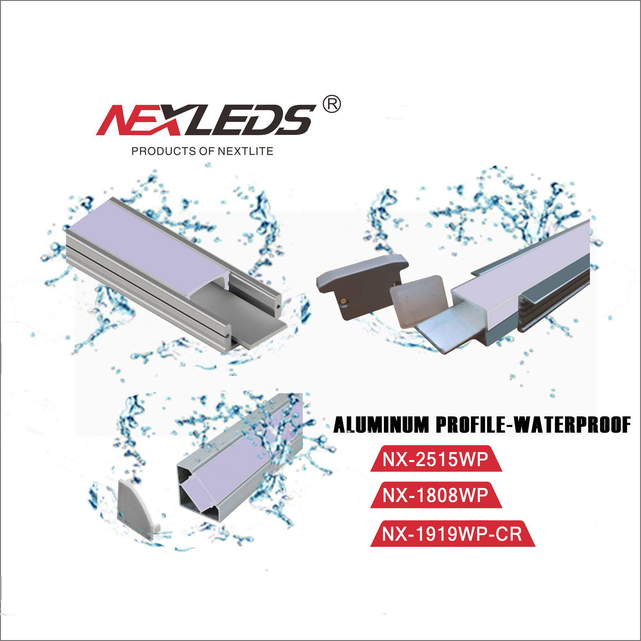 ALUMINUM PROFILE WATERPROOF