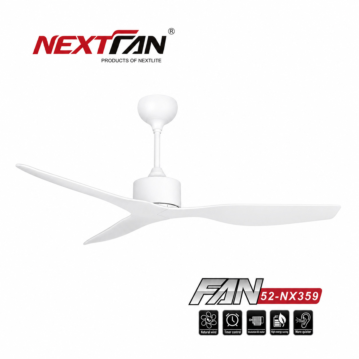 DECORATIVE CEILING FAN 52-NX359