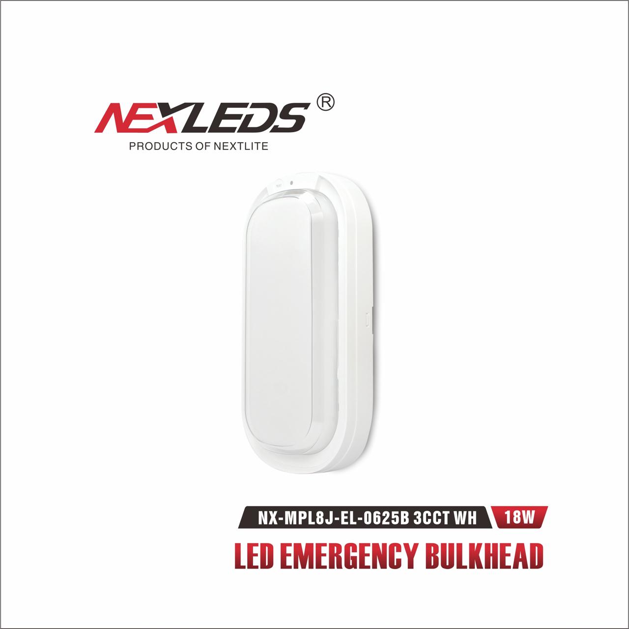 ‎NX MPL8J EL 0625B 18W 3CCT WH / BK