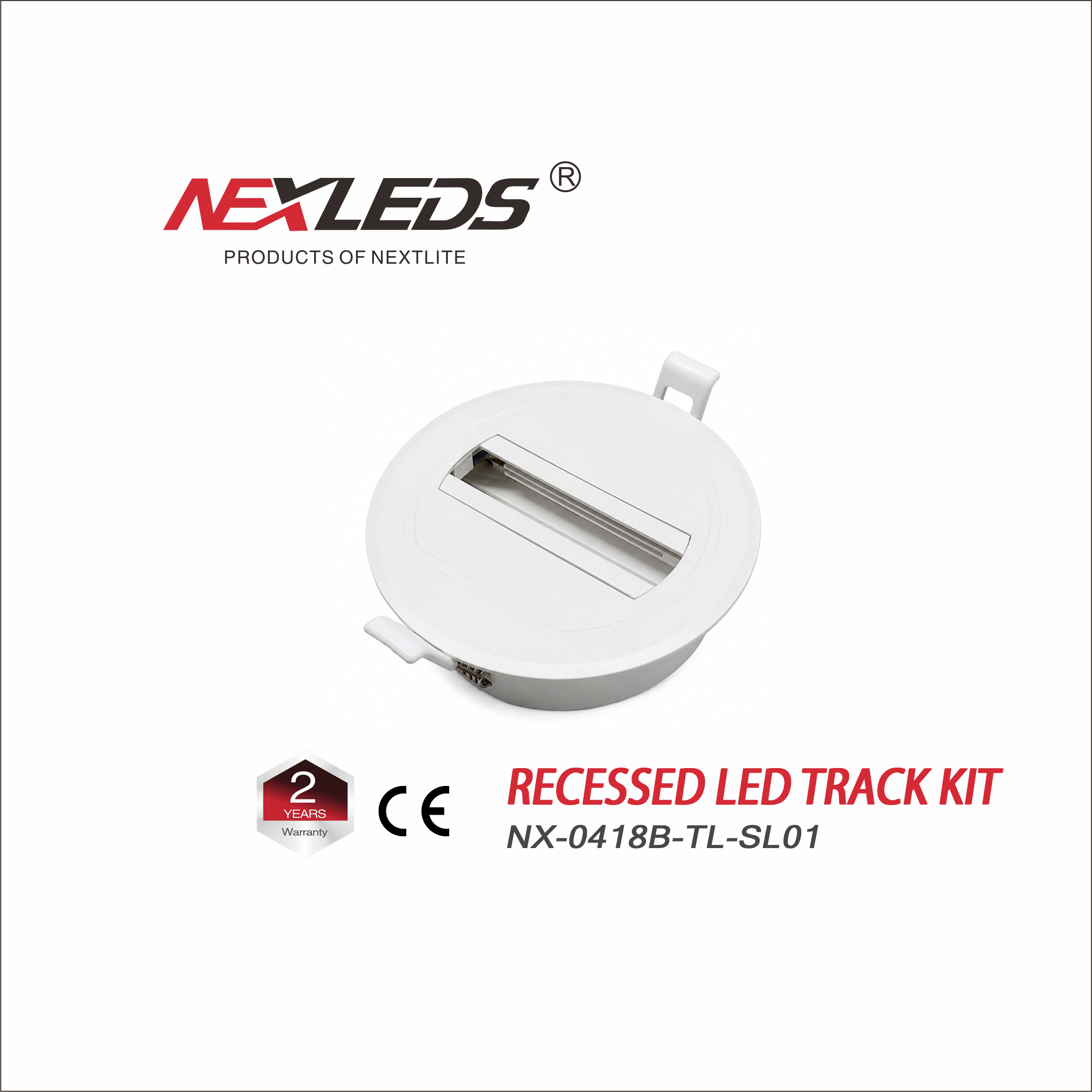 NX 0418B TL SL01 RECESSED LED TRACK LIGHT KIT